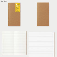 Carica l&#39;immagine nel visualizzatore di Gallery, Travelers notebook Regular Refill 001,002,003,004 Travelers factory
