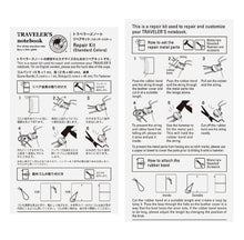 Charger l&#39;image dans la galerie, Travelers notebook Regular Repair kit 009 Standard/ 010 Spare Travelers factory
