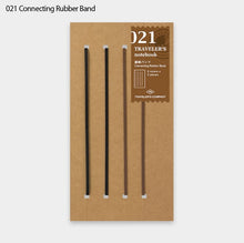 Load image into Gallery viewer, Travelers notebook Regular 020 Kraft Paper Folder/021 Connecting Rubber Band Travelers factory
