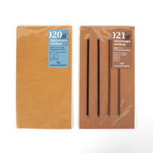 Load image into Gallery viewer, Travelers notebook Regular 020 Kraft Paper Folder/021 Connecting Rubber Band Travelers factory
