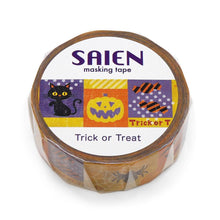 Charger l&#39;image dans la galerie, Halloween masking tape &quot;Trick or Treat&quot; from Japan washi tape
