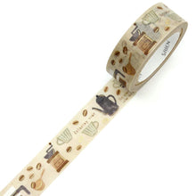 Charger l&#39;image dans la galerie, Masking tape &quot;Coffee Time&quot; from Japan Washi tape
