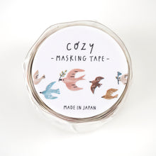 Charger l&#39;image dans la galerie, COZY masking tape -Bird- from Japan by mind wave washi tape
