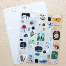 Charger l&#39;image dans la galerie, Clear sticker &quot;Shuku Nishi&quot;-SCENE- cozyca products Hyogensha
