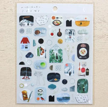 Charger l&#39;image dans la galerie, Clear sticker &quot;Shuku Nishi&quot;-SCENE- cozyca products Hyogensha
