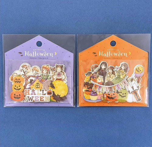 Halloween flake sticker -kids/Girls- from Japan by GAIA