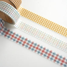 Charger l&#39;image dans la galerie, Masking tape&quot;plaid2&quot; washi tape from Japan by mind wave
