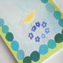 Carica l&#39;immagine nel visualizzatore di Gallery, Chihiro Sonoda-TORI isogi goaisatsumade- Ippitsusen (mini letter paper) cozyca products hyougensha
