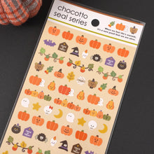 Load image into Gallery viewer, Chocotto seal series Halloween sticker sheet from Japan&lt;GAIA&gt;
