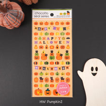 Load image into Gallery viewer, Chocotto seal series Halloween sticker sheet from Japan&lt;GAIA&gt;
