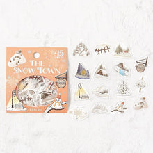 Carica l&#39;immagine nel visualizzatore di Gallery, Flake Seal Winter Limited-The Snow Town- by BGM flake sticker
