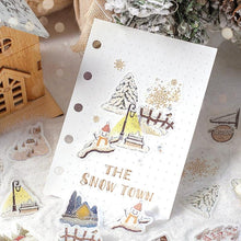 Carica l&#39;immagine nel visualizzatore di Gallery, Flake Seal Winter Limited-The Snow Town- by BGM flake sticker
