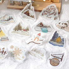 Carica l&#39;immagine nel visualizzatore di Gallery, Flake Seal Winter Limited-The Snow Town- by BGM flake sticker
