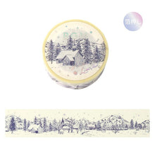 Charger l&#39;image dans la galerie, Winter limited edition washi tape &quot;Sketch&quot; Masking tape
