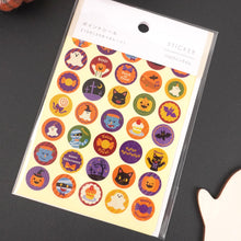 Carica l&#39;immagine nel visualizzatore di Gallery, Point seal &quot;Halloween time&quot; sticker from Japan by Kyowa
