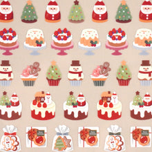 Load image into Gallery viewer, Chocotto seal series &quot;Christmas&quot; Xmas sticker sheet by GAIA from Japan
