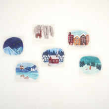 Load image into Gallery viewer, Clear Tape &quot;Hokkori life&quot; -Winter scenery- by mind wave from Japan
