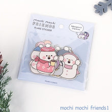 Charger l&#39;image dans la galerie, Flake sticker &quot;Mochi Mochi Friends&quot; from Japan by GAIA
