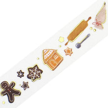 Load image into Gallery viewer, Christmas limited edition washi tape &quot;Cookie Factory&quot; By BGM masking tape
