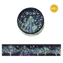 Carica l&#39;immagine nel visualizzatore di Gallery, Christmas limited edition washi tape &quot;Illuminations&quot; By BGM masking tape
