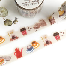 Carica l&#39;immagine nel visualizzatore di Gallery, Kotorimachi masking tape -Coffee shop- from Japan by mind wave washi tape
