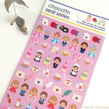 Charger l&#39;image dans la galerie, chocotto seal &quot;STORY&quot;mini sticker from Japan by GAIA
