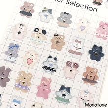 Carica l&#39;immagine nel visualizzatore di Gallery, Sticker selection &quot;mosa mosa animal&quot; sticker from Japan by GAIA
