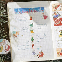 Load image into Gallery viewer, Christmas limited edition washi tape &quot;Ornaments&quot; By BGM masking tape
