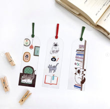 Charger l&#39;image dans la galerie, Hontowatashi Clear Bookmark by Furukawashiko From Japan
