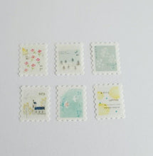 Lade das Bild in den Galerie-Viewer, YOHAKU Flake sticker &quot;letter&quot; from Japan washi sticker
