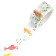 Carica l&#39;immagine nel visualizzatore di Gallery, Masking Tape Miki Tamura&quot;Floating Seahorse&quot;
