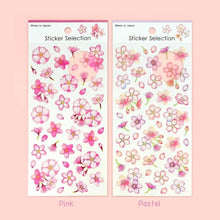 Carica l&#39;immagine nel visualizzatore di Gallery, Sticker Selection &quot;Clear Sakura&quot; by GAIA from Japan
