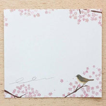 Carica l&#39;immagine nel visualizzatore di Gallery, Yuko Omori Sakura memo pads by cozyca products from Japan
