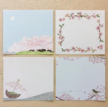 Carica l&#39;immagine nel visualizzatore di Gallery, Yuko Omori Sakura memo pads by cozyca products from Japan
