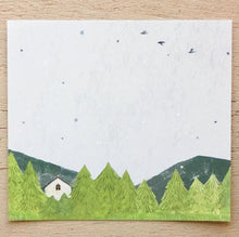 Charger l&#39;image dans la galerie, Yuko Omori Yama(Mountain) memo pads by cozyca products from Japan
