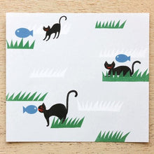 Load image into Gallery viewer, Shuku Nishi NEKO to SAKANA(Cat and Fish) memo pads by cozyca products from Japan
