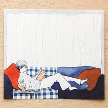 Lade das Bild in den Galerie-Viewer, Sayuri Fujimaki -Holiday, Afternoon- memo pads by cozyca products from Japan
