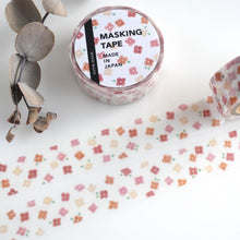 Carica l&#39;immagine nel visualizzatore di Gallery, Masking tape -hokkori hana2(flower) washi tape from Japan by mind wave
