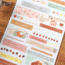 Carica l&#39;immagine nel visualizzatore di Gallery, Journal deco sticker &quot;tape&quot; by Daiso from Japan
