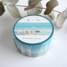 Load image into Gallery viewer, Masking Tape Miki Tamura&quot;Blue and town&quot;
