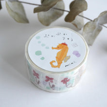 Carica l&#39;immagine nel visualizzatore di Gallery, Masking Tape Miki Tamura&quot;Floating Seahorse&quot;
