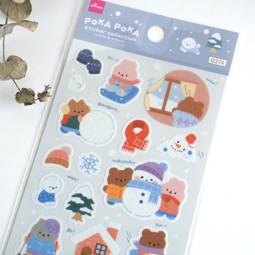 Sticker collection POKA POKA by Daiso