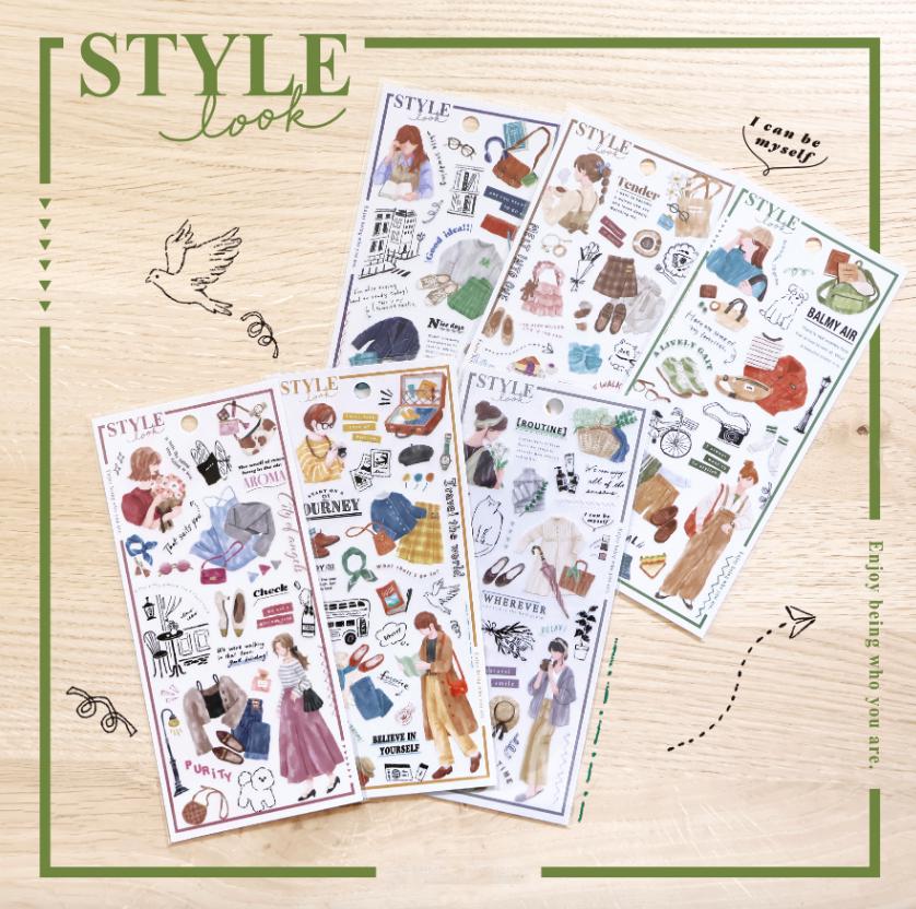 STYLE look Sticker from Japan by mind wave