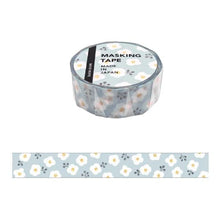 Load image into Gallery viewer, Masking tape -hokkori hana1(flower)- washi tape from Japan by mind wave
