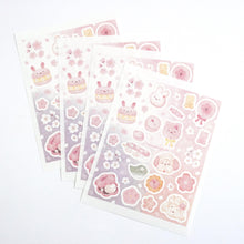 Carica l&#39;immagine nel visualizzatore di Gallery, Masking Die Cut seal , masking sticker SAKURA Viewing -Sweets- from Japan by Kyowa
