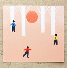 Charger l&#39;image dans la galerie, Shuku Nishi Land scape memo pads by cozyca products from Japan
