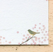 Charger l&#39;image dans la galerie, Yuko Omori -SAKURA- Ippitsusen (mini letter paper) by cozyca products hyougensha from Japan
