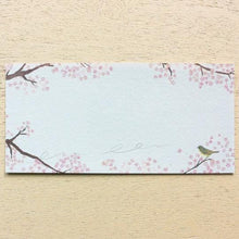 Charger l&#39;image dans la galerie, Yuko Omori -SAKURA- Ippitsusen (mini letter paper) by cozyca products hyougensha from Japan
