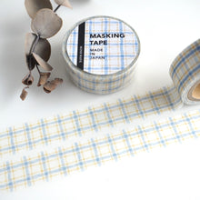 Load image into Gallery viewer, Masking tape&quot;plaid7&quot; washi tape from Japan by mind wave
