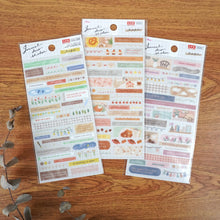 Carica l&#39;immagine nel visualizzatore di Gallery, Journal deco sticker &quot;tape&quot; by Daiso from Japan
